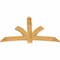 Ekena Millwork Davenport Rough Sawn Timber Gable Bracket, Western Red Cedar, 72"W x 45"H x 2"D x 6"F, 15/12 Pitch GBW072X45X0206DAV00RWR - alternate 3